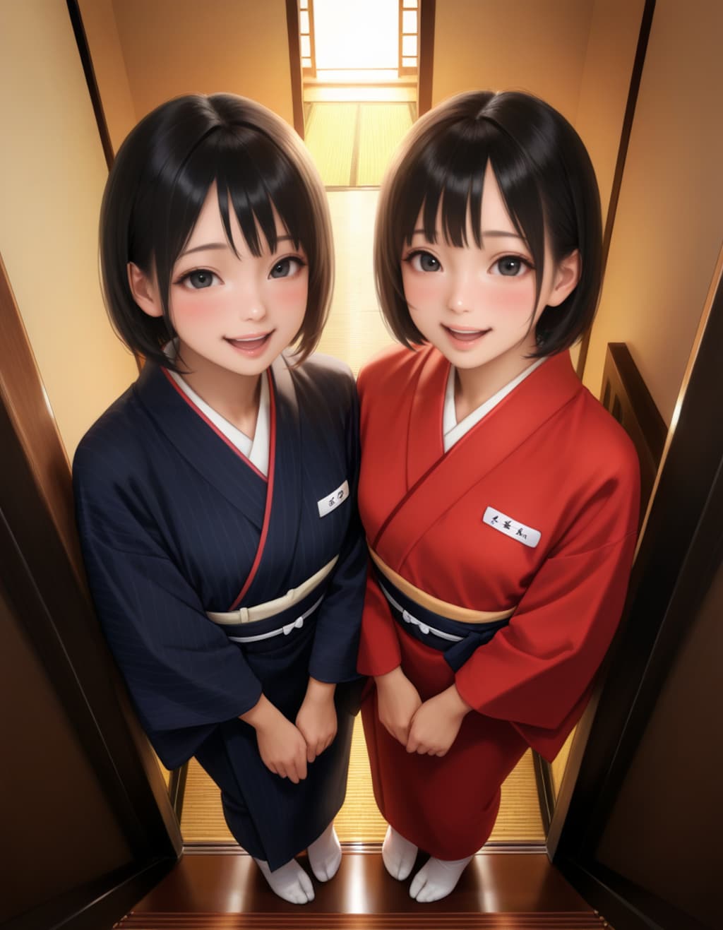 仲居さんがお出迎え