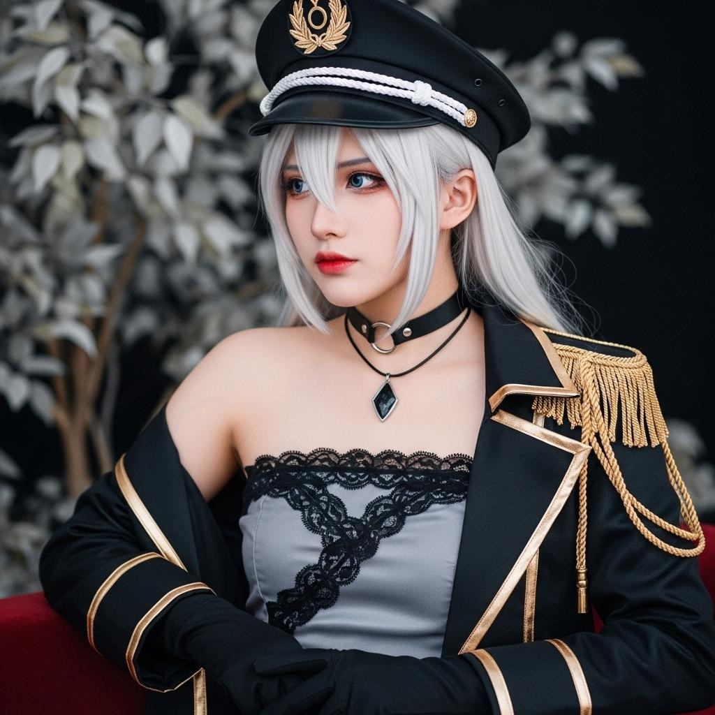 妖しげな女性将校