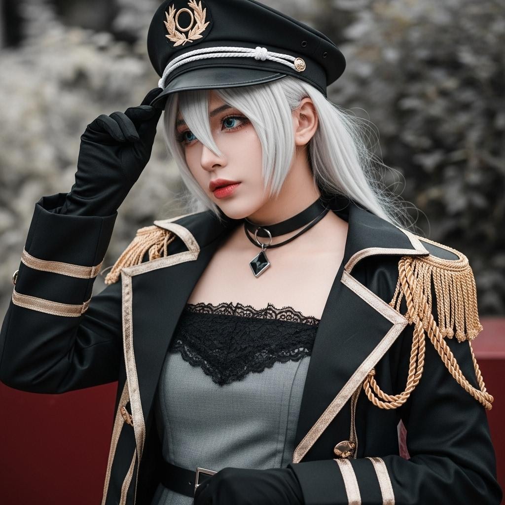 妖しげな女性将校