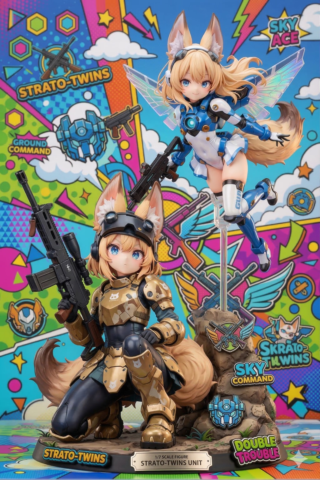 陸戦＆空戦型双子けもぱわーど