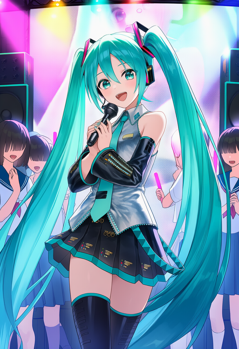初音ミク NovelAI