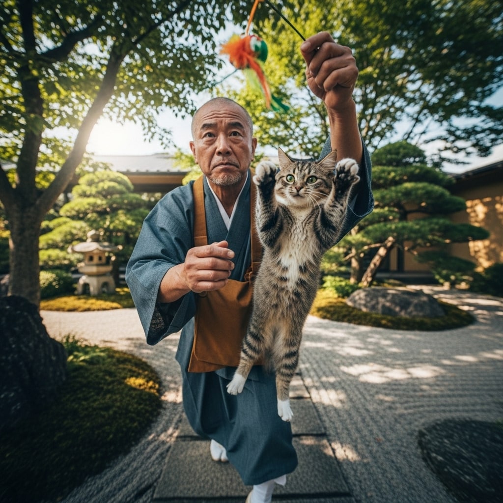 師走２０２５　猫の手も借りたい | の人気AIイラスト・グラビア