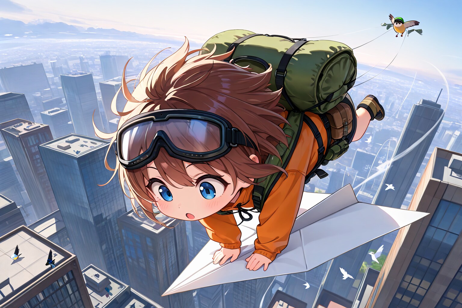 ５月８日は紙飛行機の日 | の人気AIイラスト・グラビア