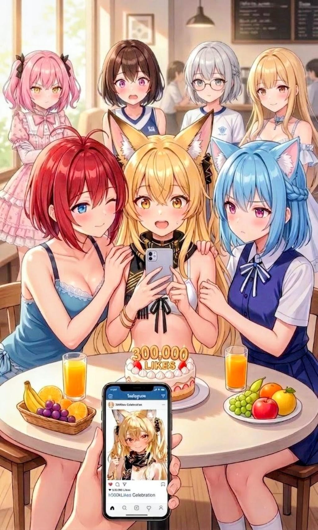 ミラさんの30万いいねを皆さんでミラもる(見守る)