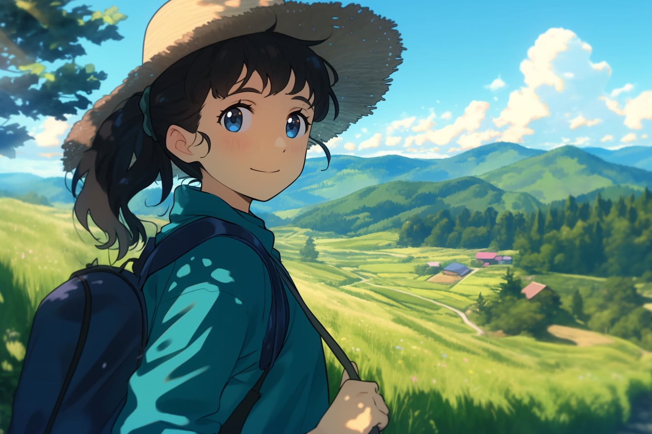 旅する少女125 | の人気AIイラスト・グラビア