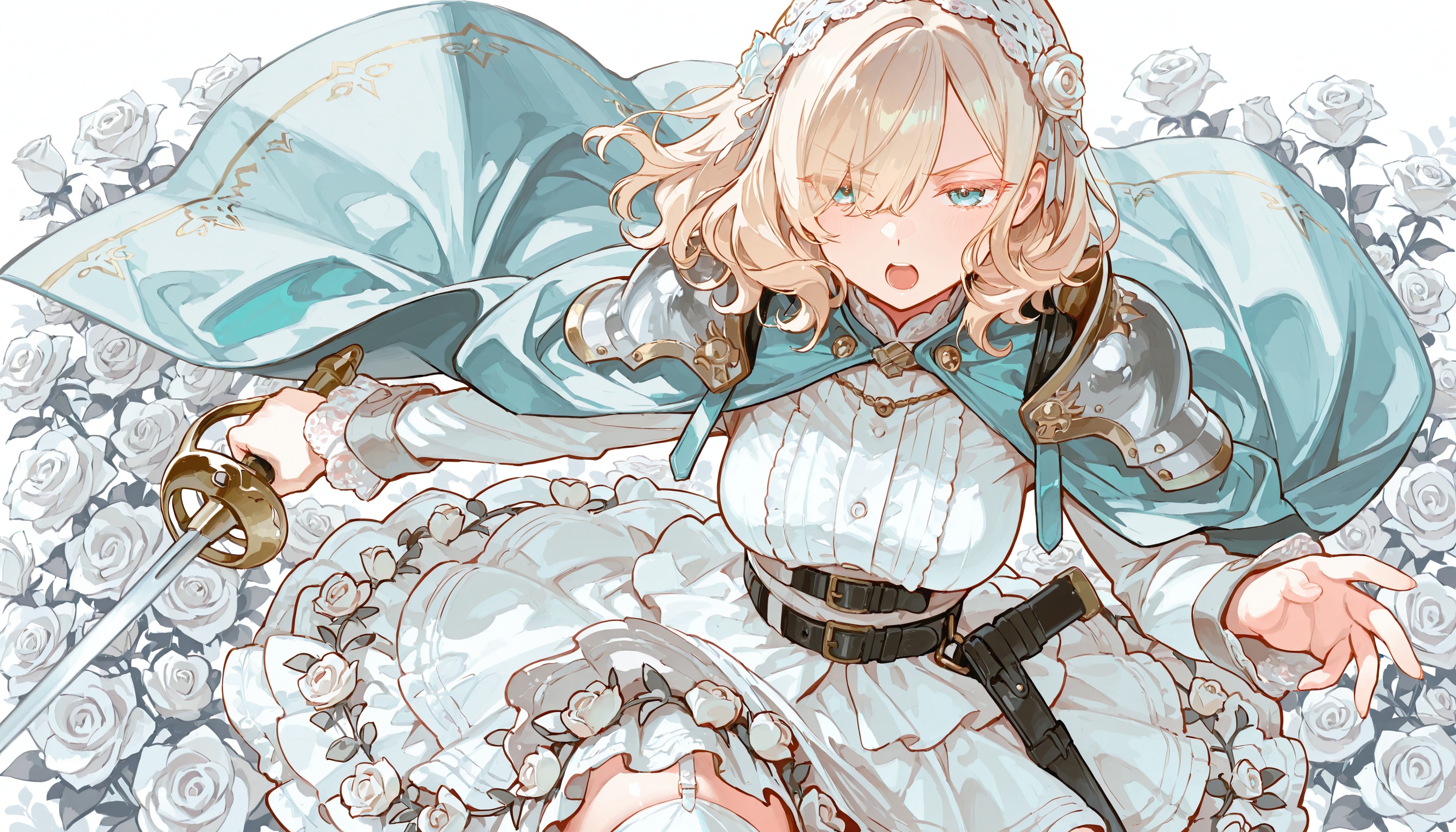 薔薇騎士奔る | の人気AIイラスト・グラビア