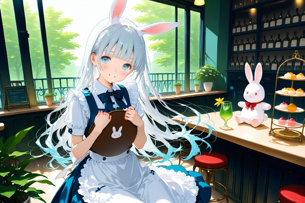 うさぎカフェへようこそ