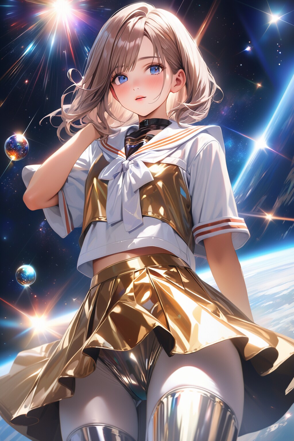 チョコレート製っぽい制服を試行錯誤中