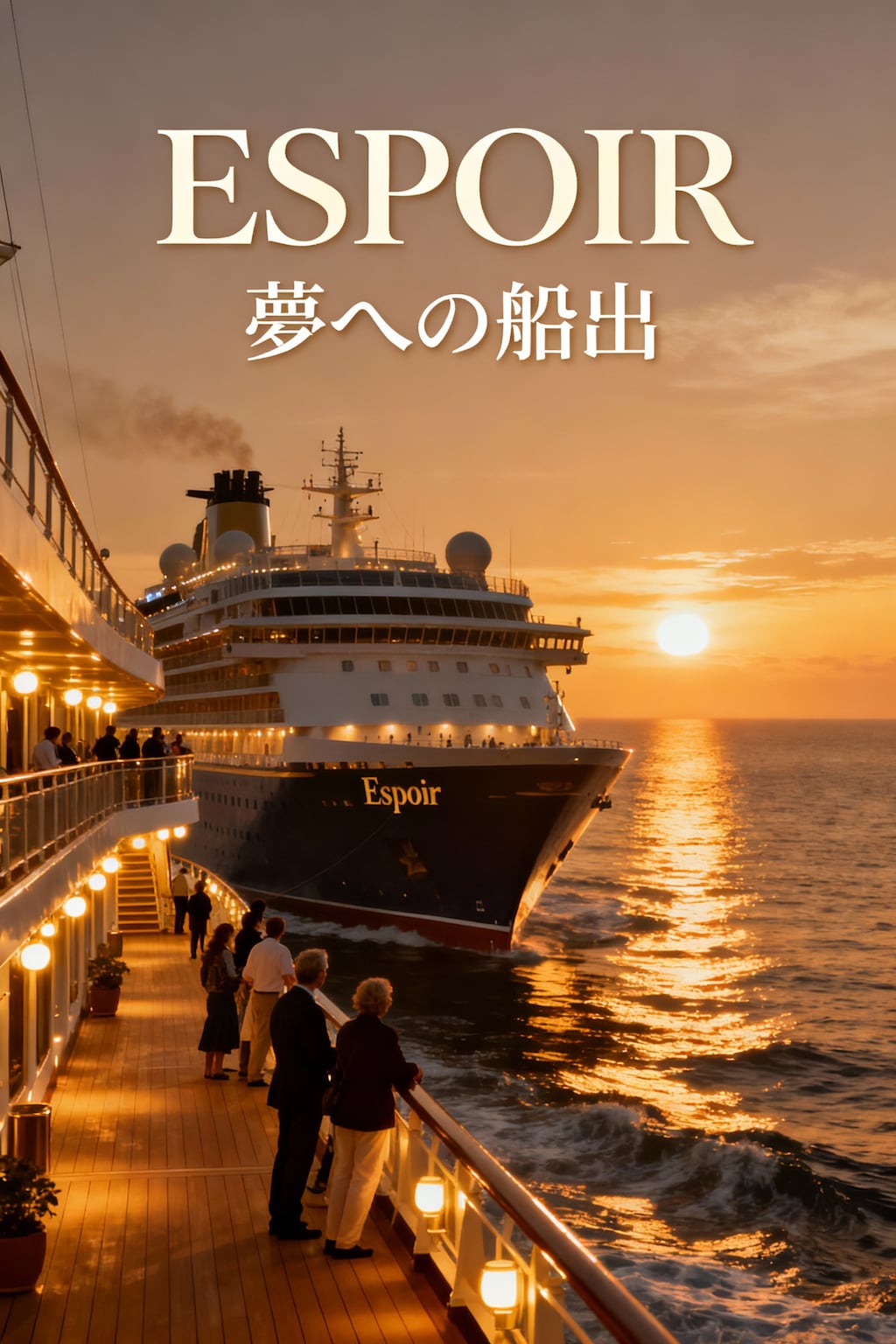 とあるカジノ付き豪華客船のツアー広告