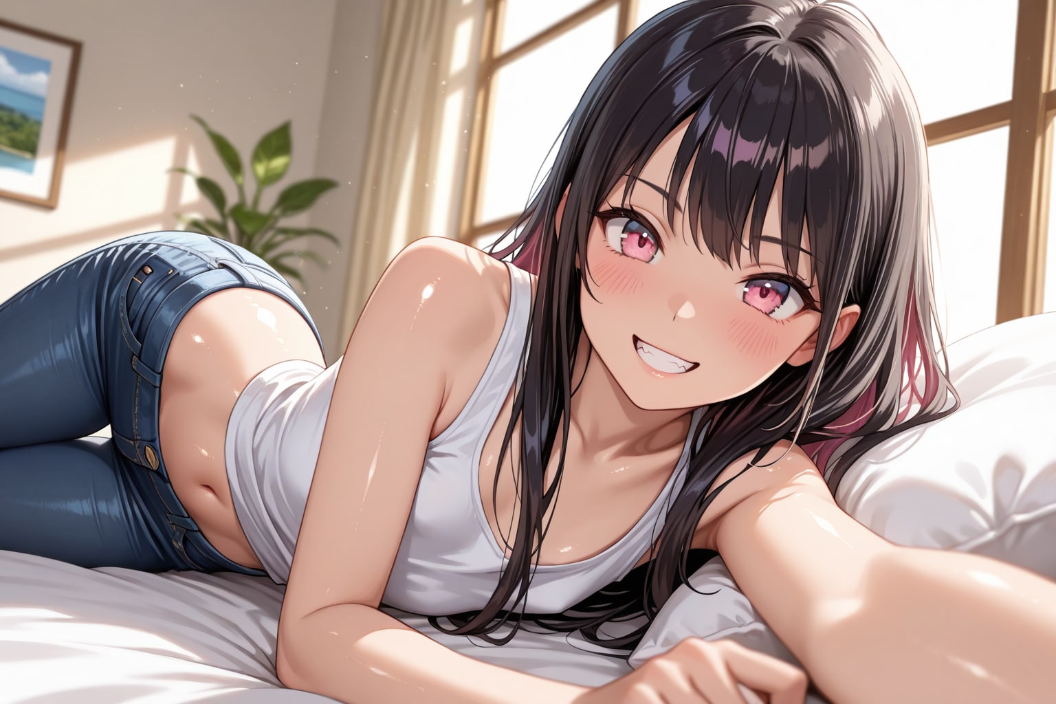 【本日の板野ちゃん】「たまにはお部屋でまったりしよ♪」