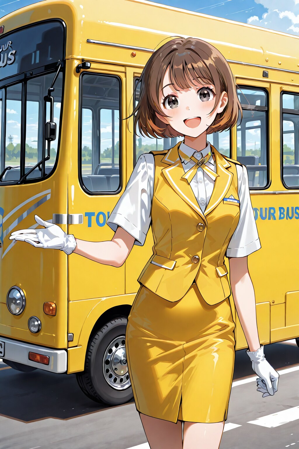 バスガイドさん