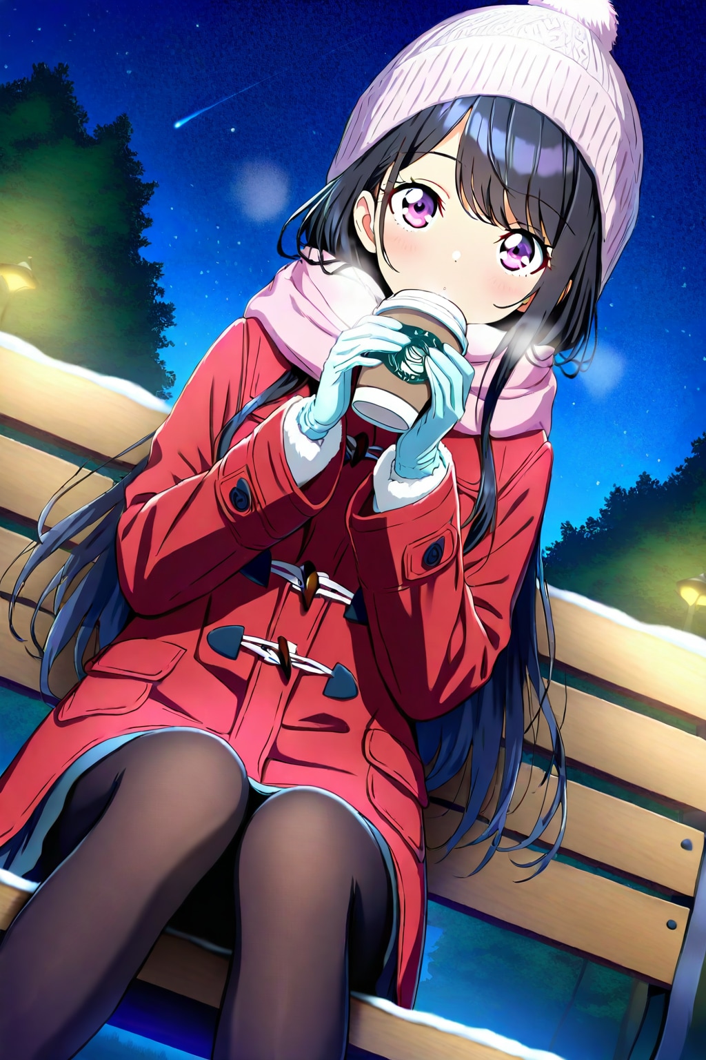 秋の夜空(FENRIR)(3) | の人気AIイラスト・グラビア