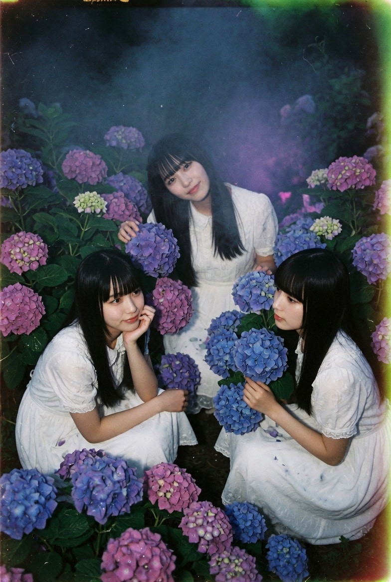 紫陽花の庭