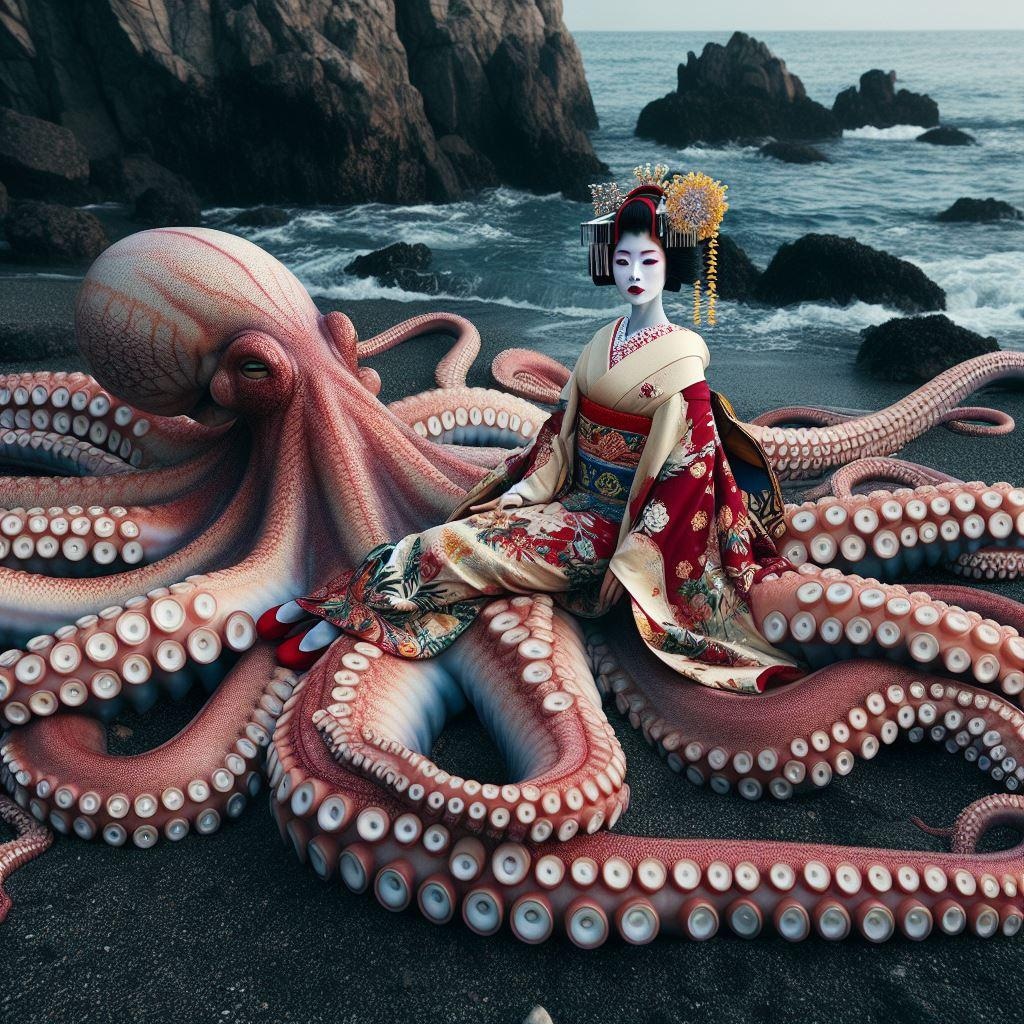 蛸と海女