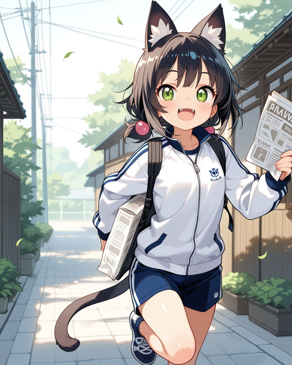 今日はしんぶん配達の日