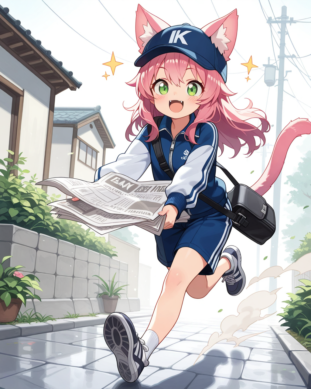 今日はしんぶん配達の日