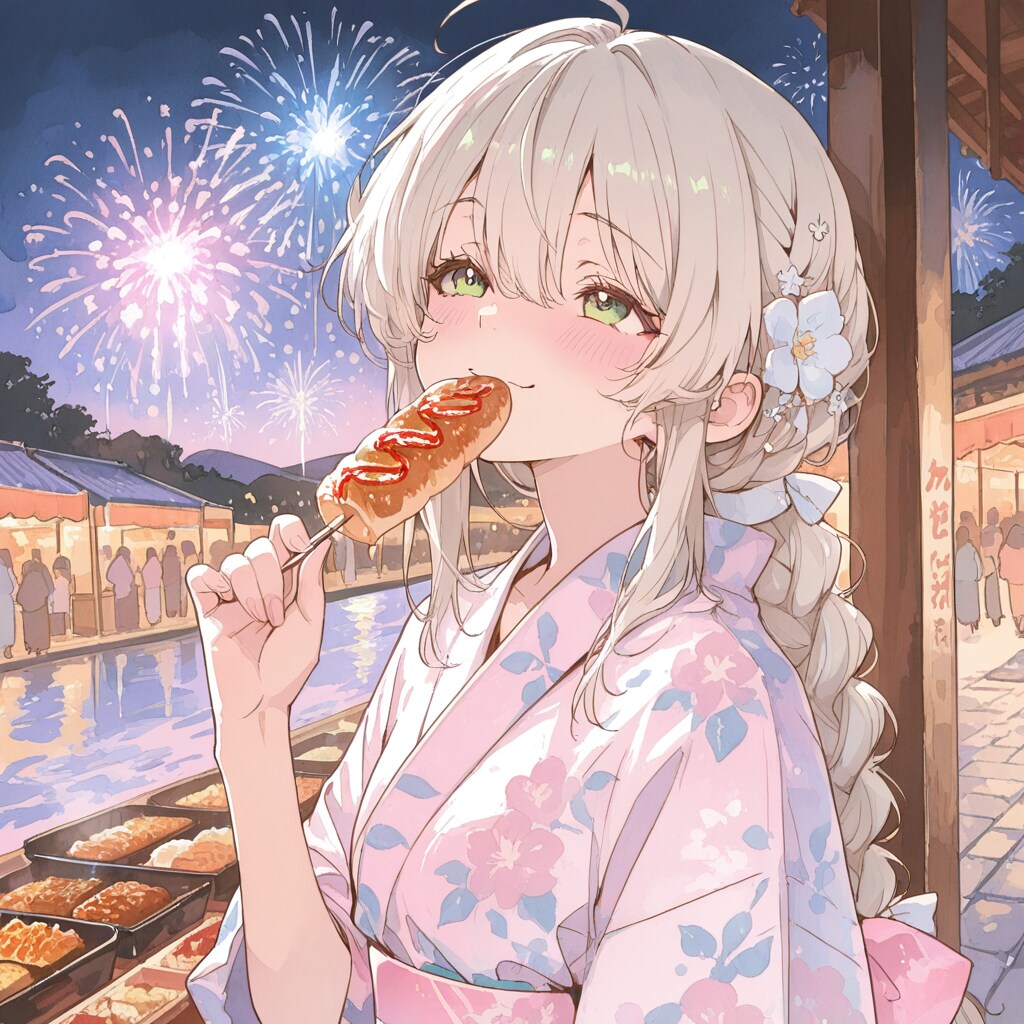 夜の祭り