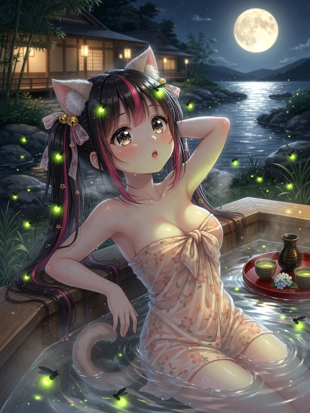 黒ツイにゃん