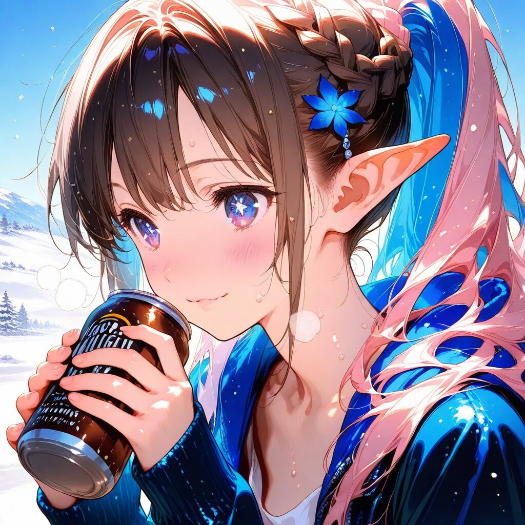 エルフの女の子