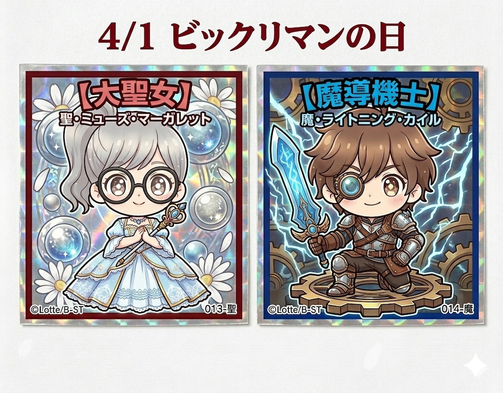 今日は「ビックリマンの日」