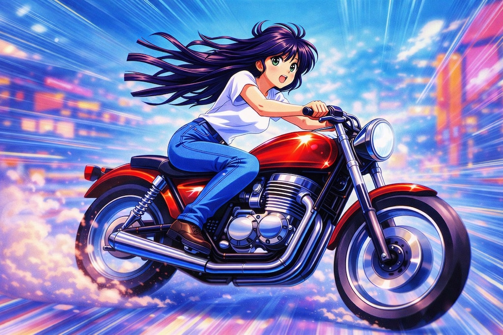 ミニマリズム=バイク女子