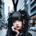 ゴスロリ少女 9枚目