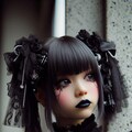 ゴスロリ少女 11枚目