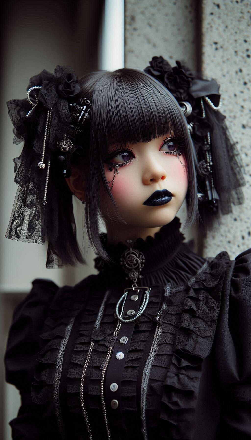 ゴスロリ少女
