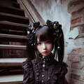 ゴスロリ少女 3枚目