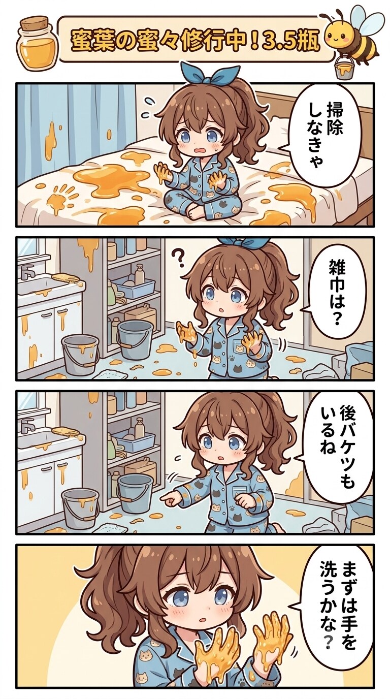 蜜葉の蜜々修行中！3.5瓶
