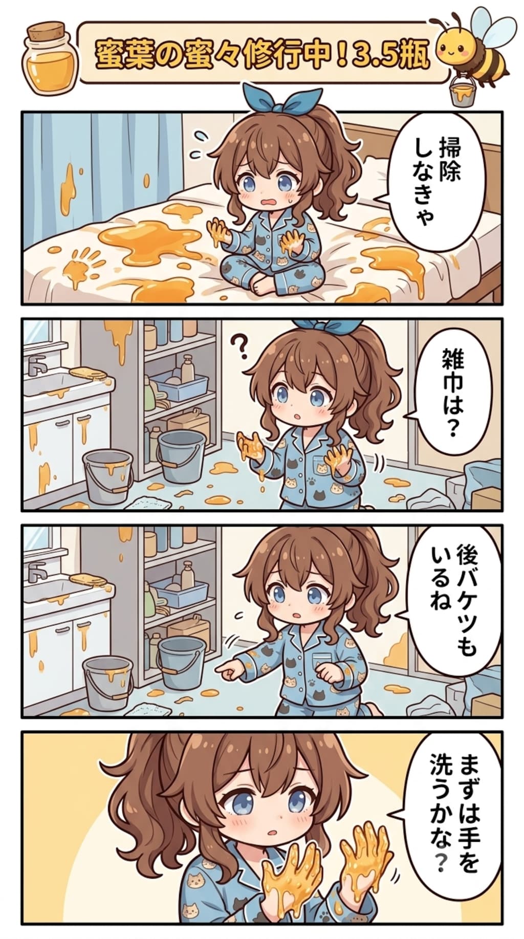 蜜葉の蜜々修行中！3.5瓶