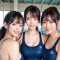 スク水女子高生32 3枚目