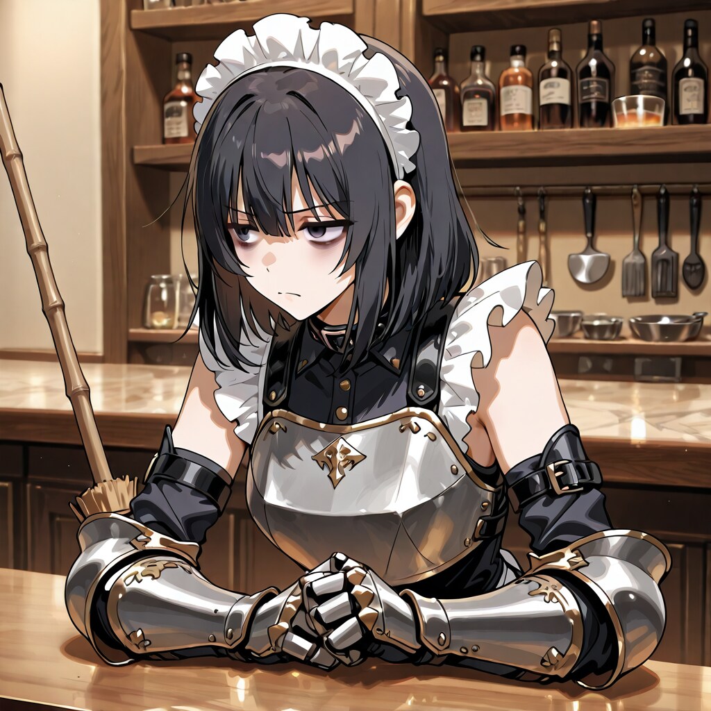 残念美人なアーマーメイドの終業時間