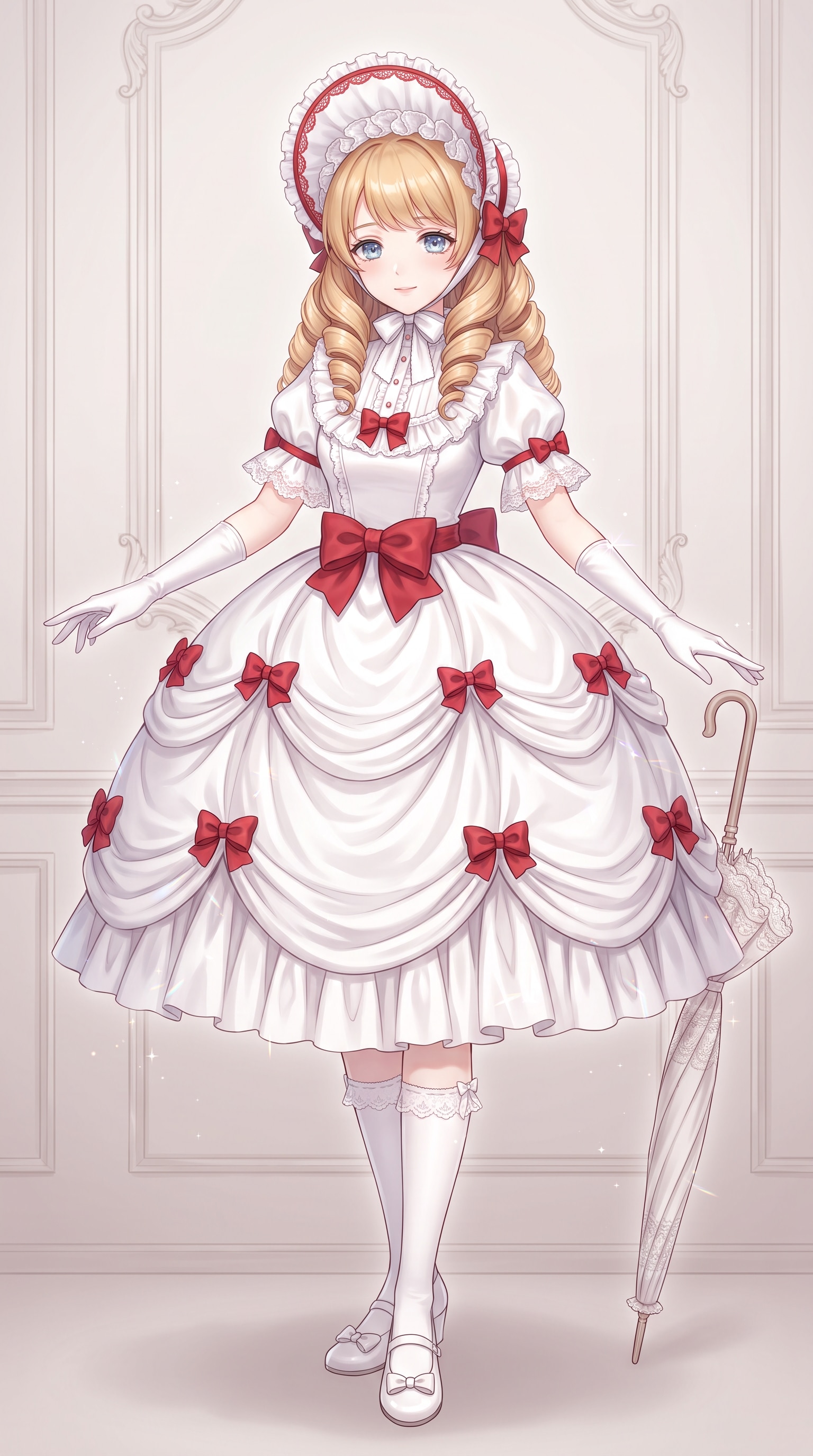薔薇綴じの姫立ち
