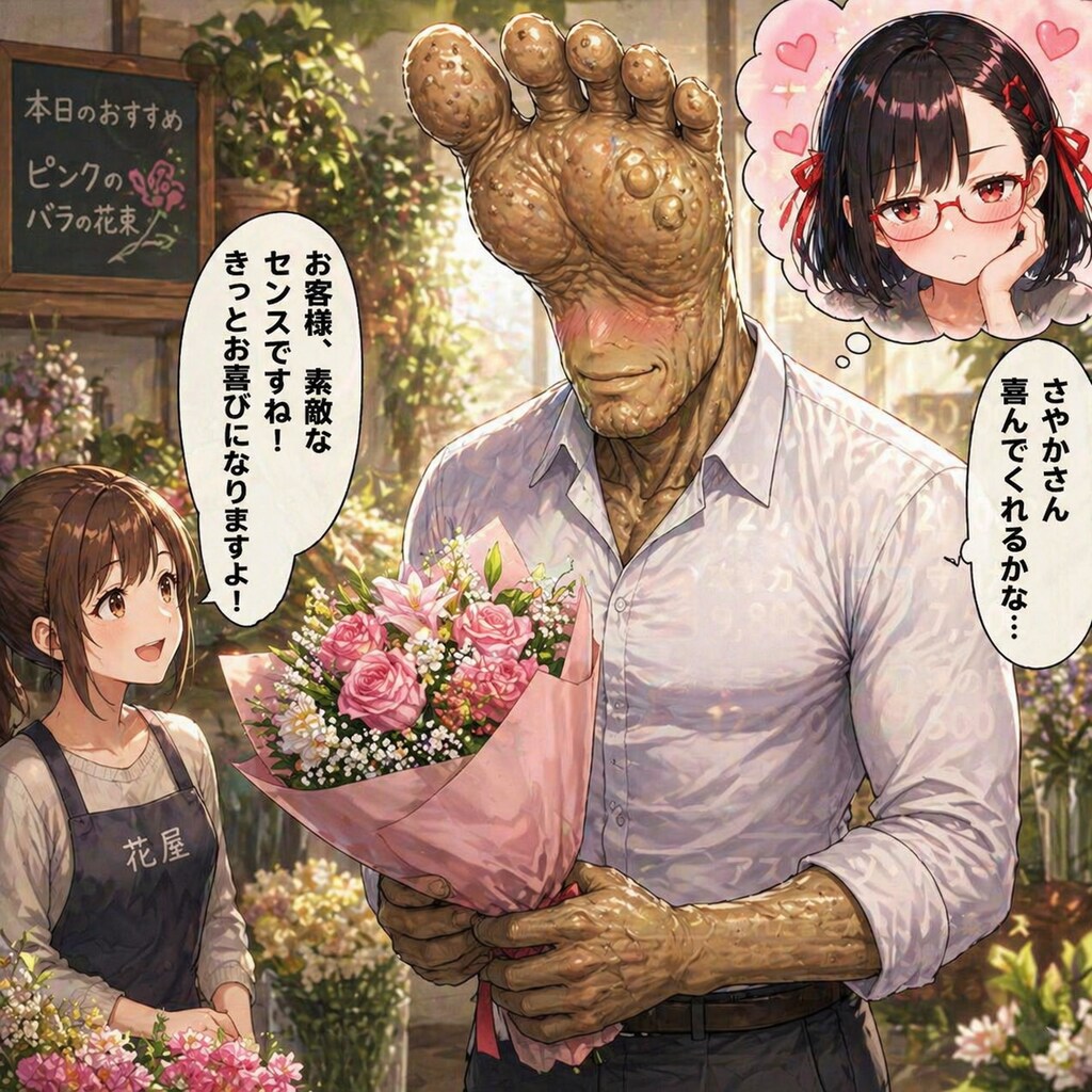 黒瀬さやかさんと足の裏怪人