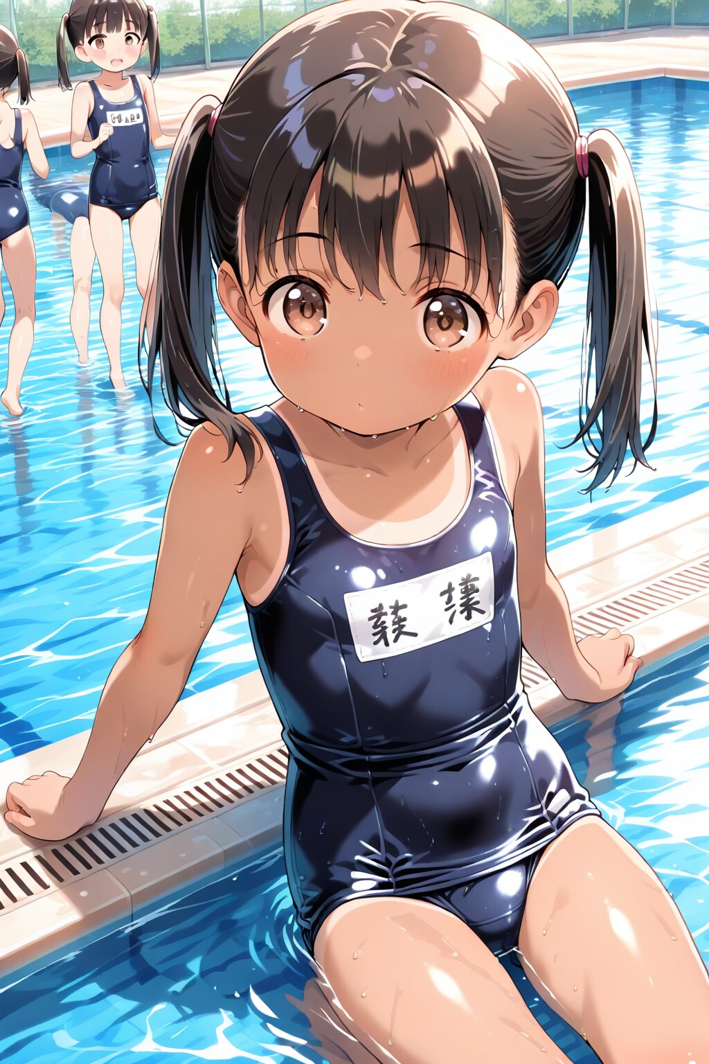 スク水美少女