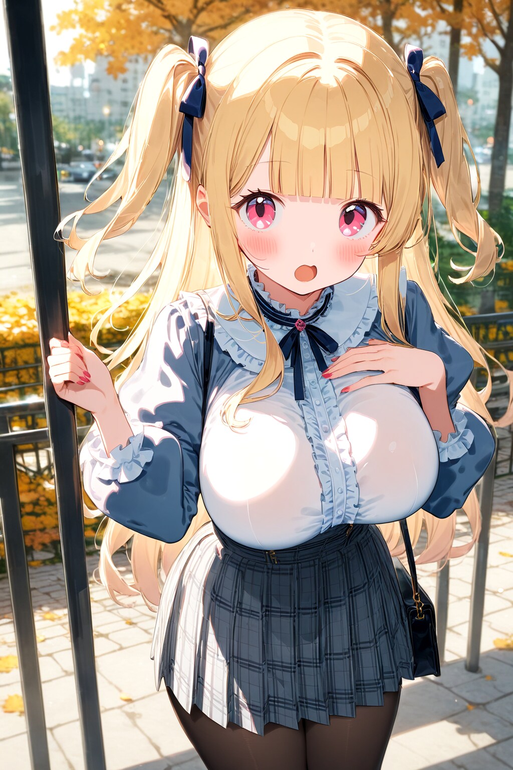 ぜ、ぜんぜんまってないよ…！