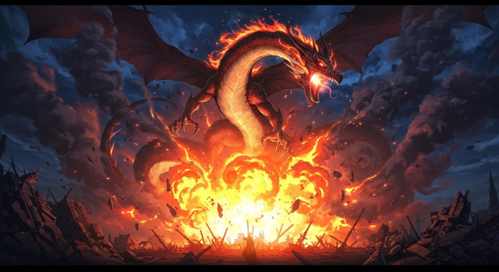 小説『世界災厄の竜と成る』【ニャンノ世界】