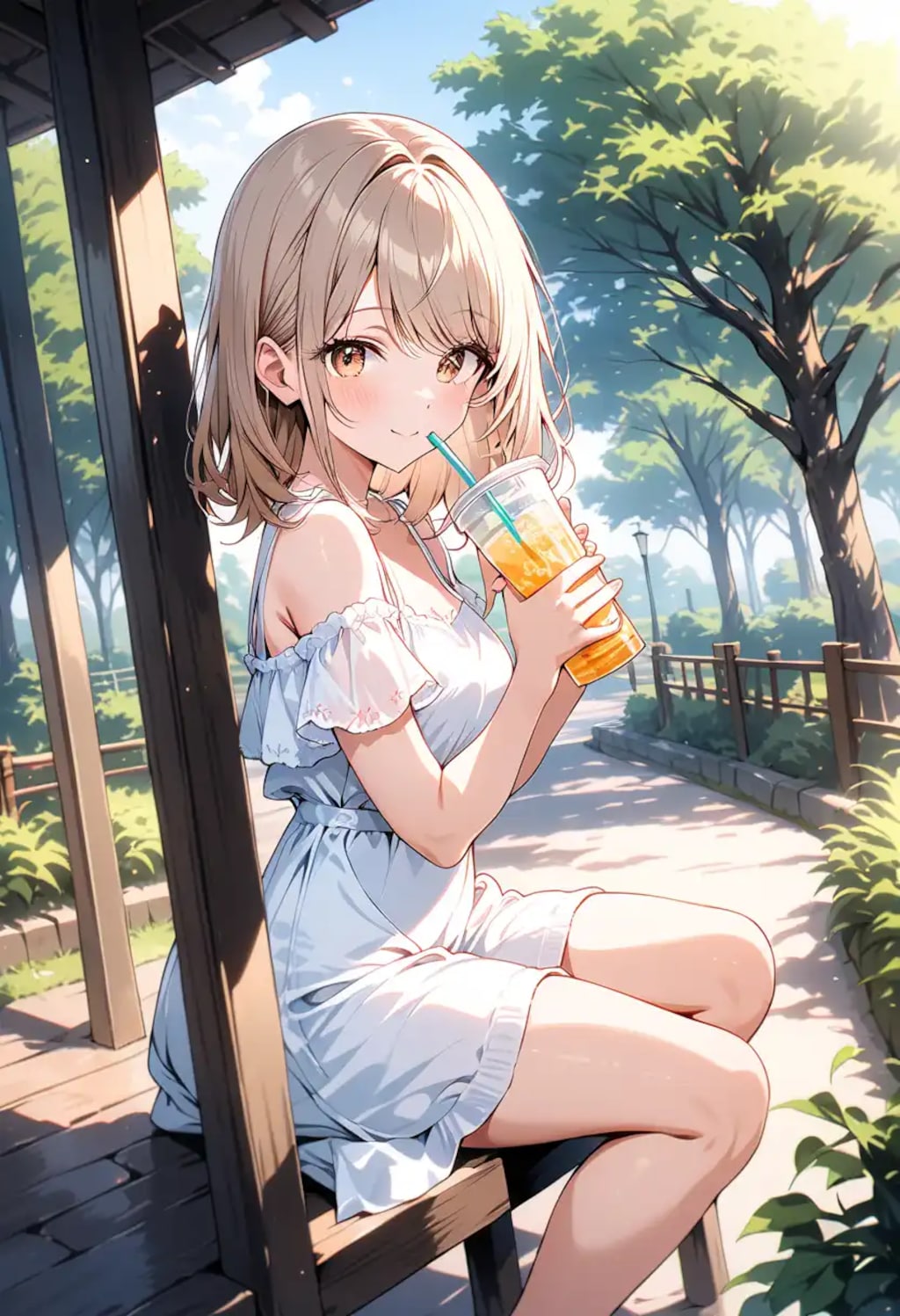 君も飲む?
