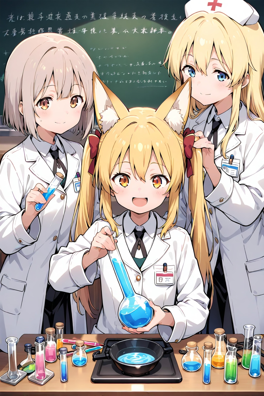 ふぉくしーガールちゃん（実験中） | の人気AIイラスト・グラビア