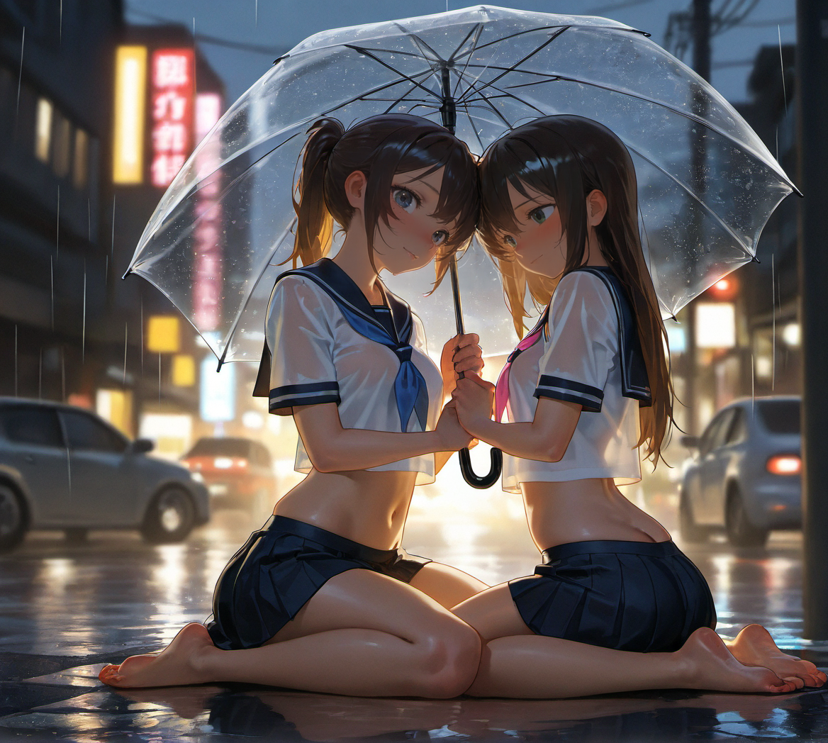 雨の夜