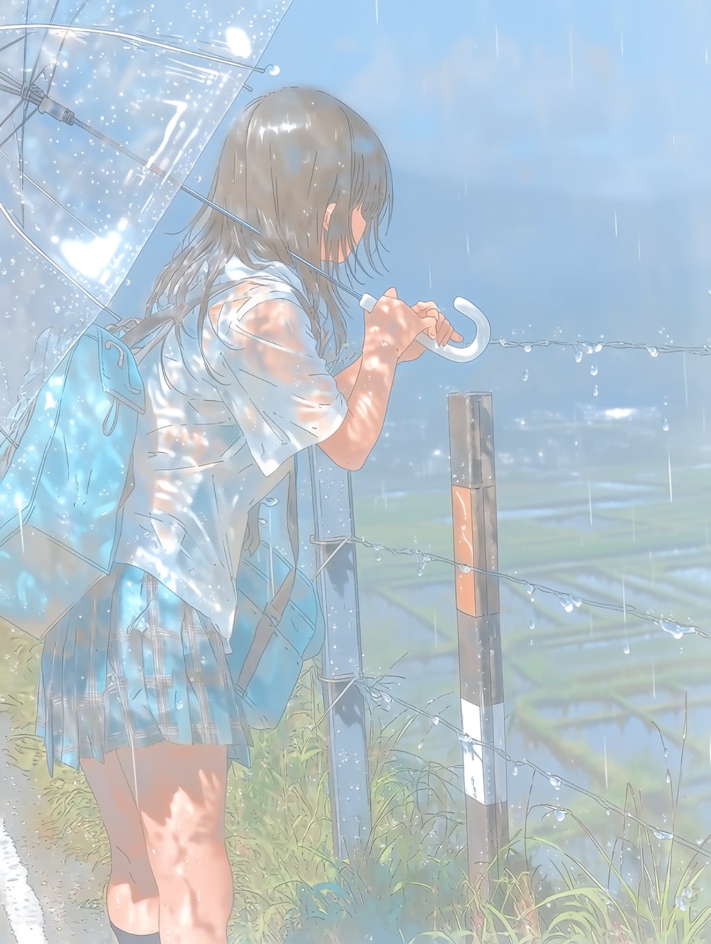 バスは、まだ来ない。
