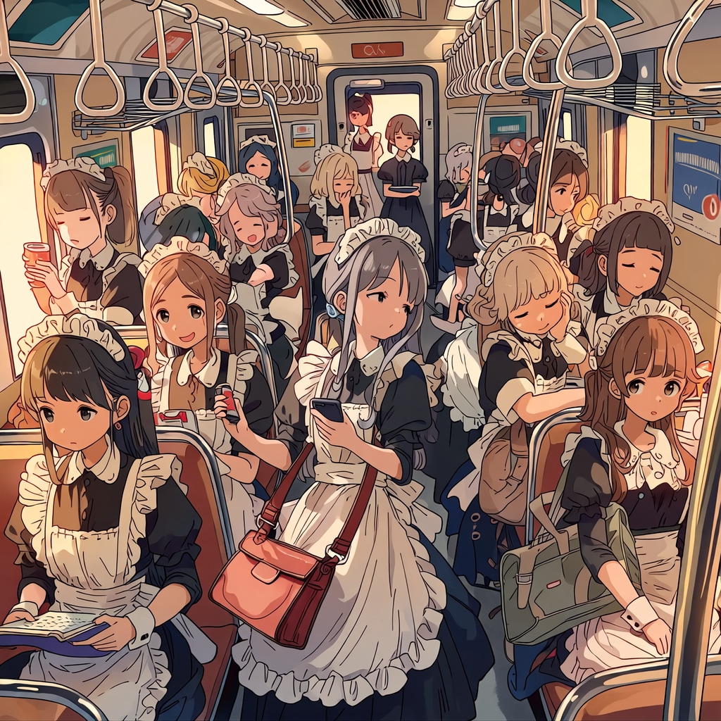 メイドの日常　朝