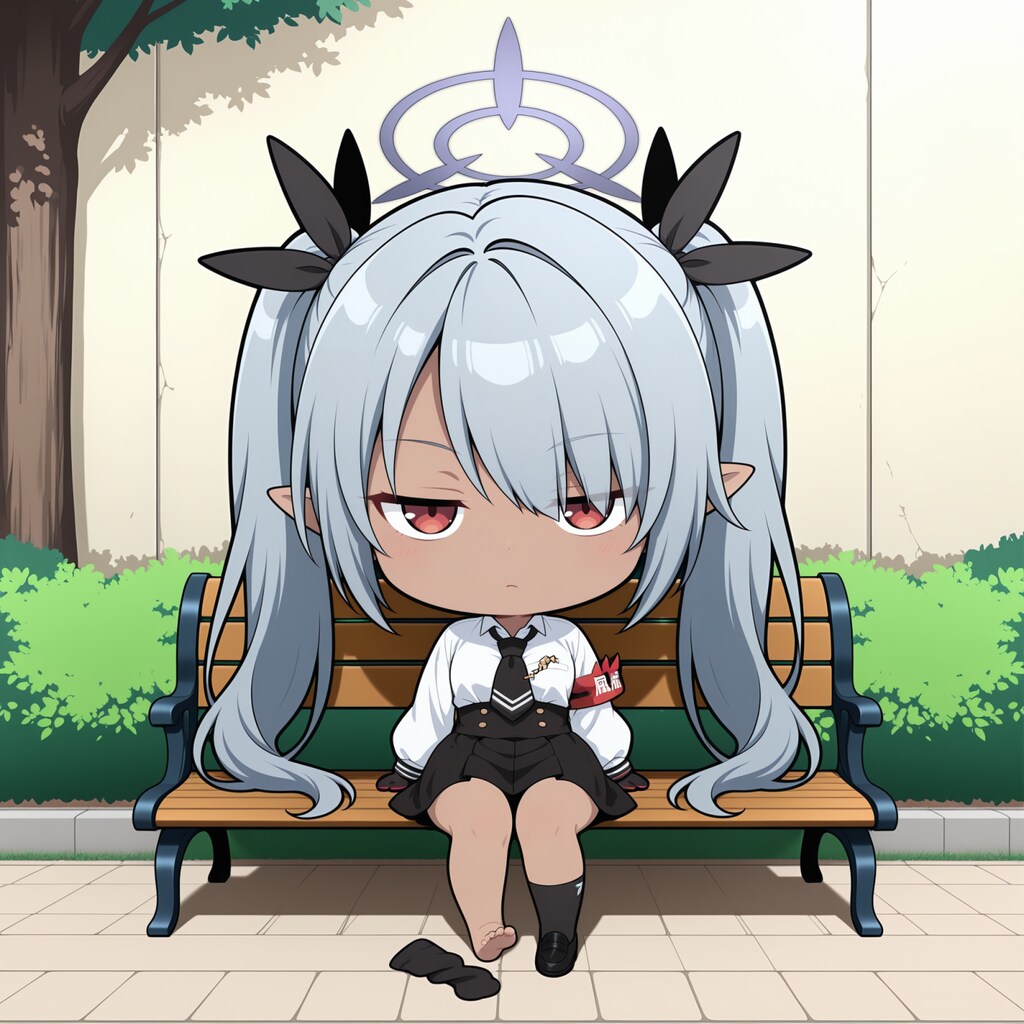 イオリちゃんの足