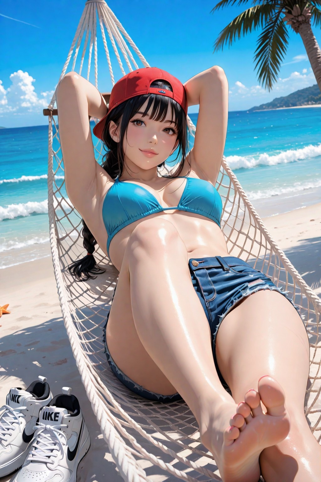 Beautiful Basket Girl（バスケ女子【マネージャー／ハンモック篇】）