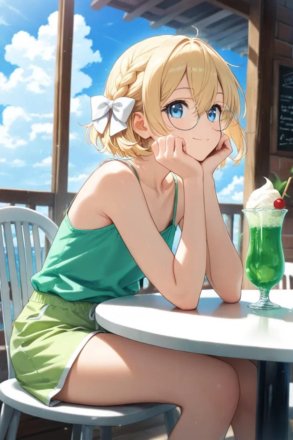 メロンクリームソーダ