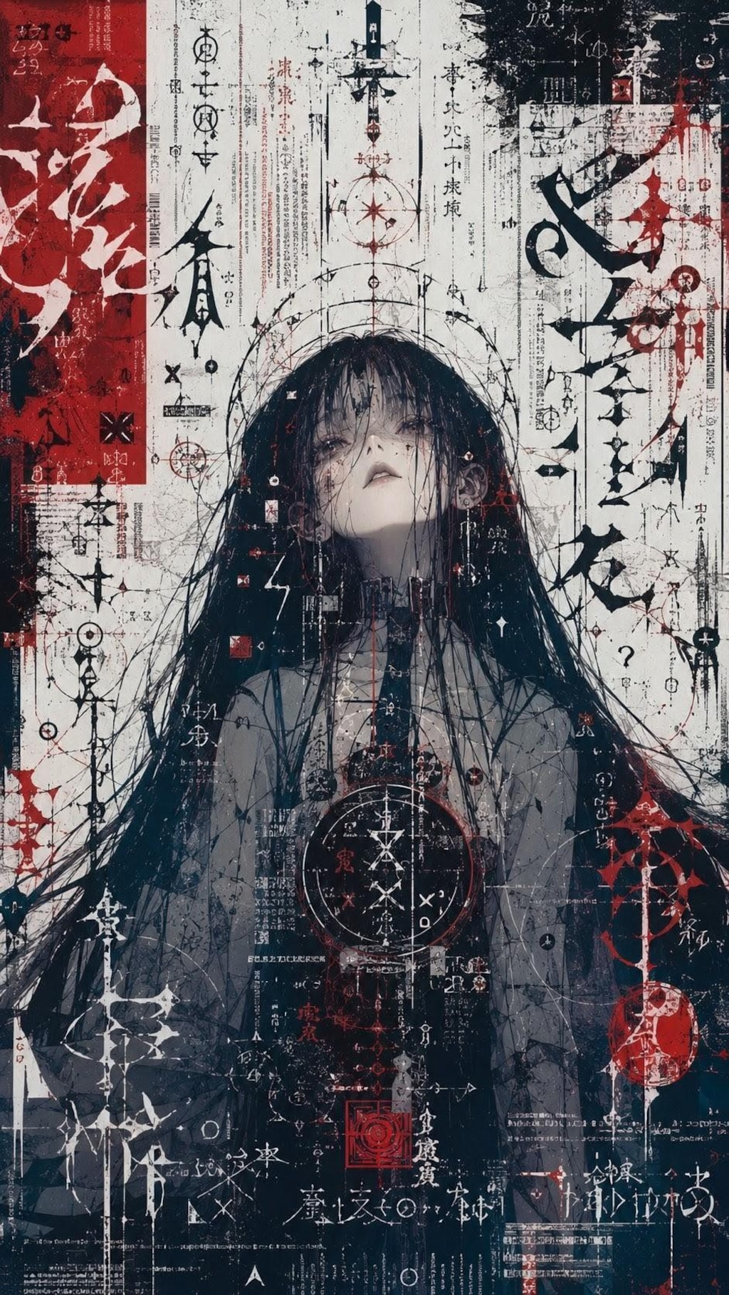 謎文字解読不能ポスター