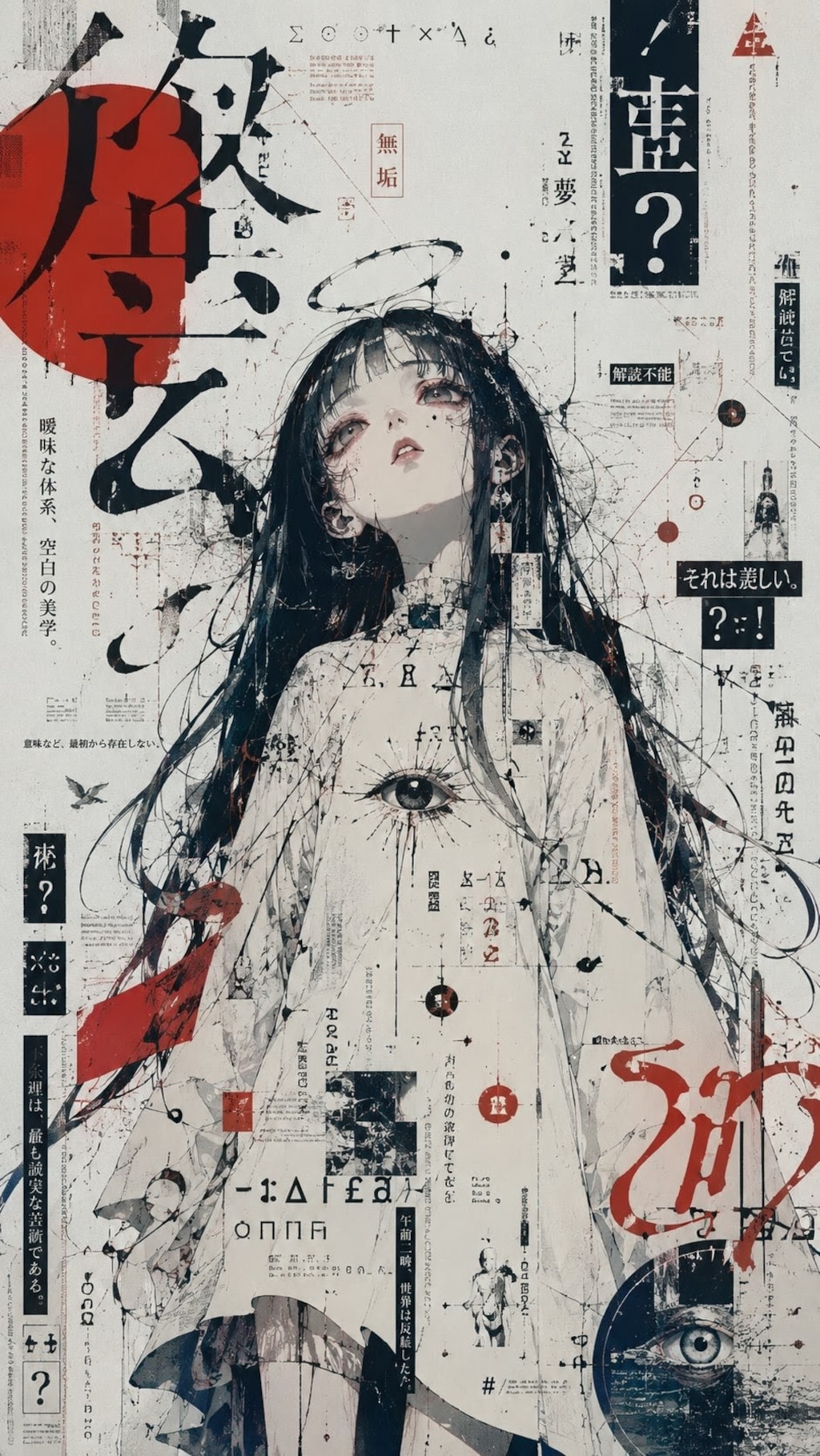 謎文字解読不能ポスター