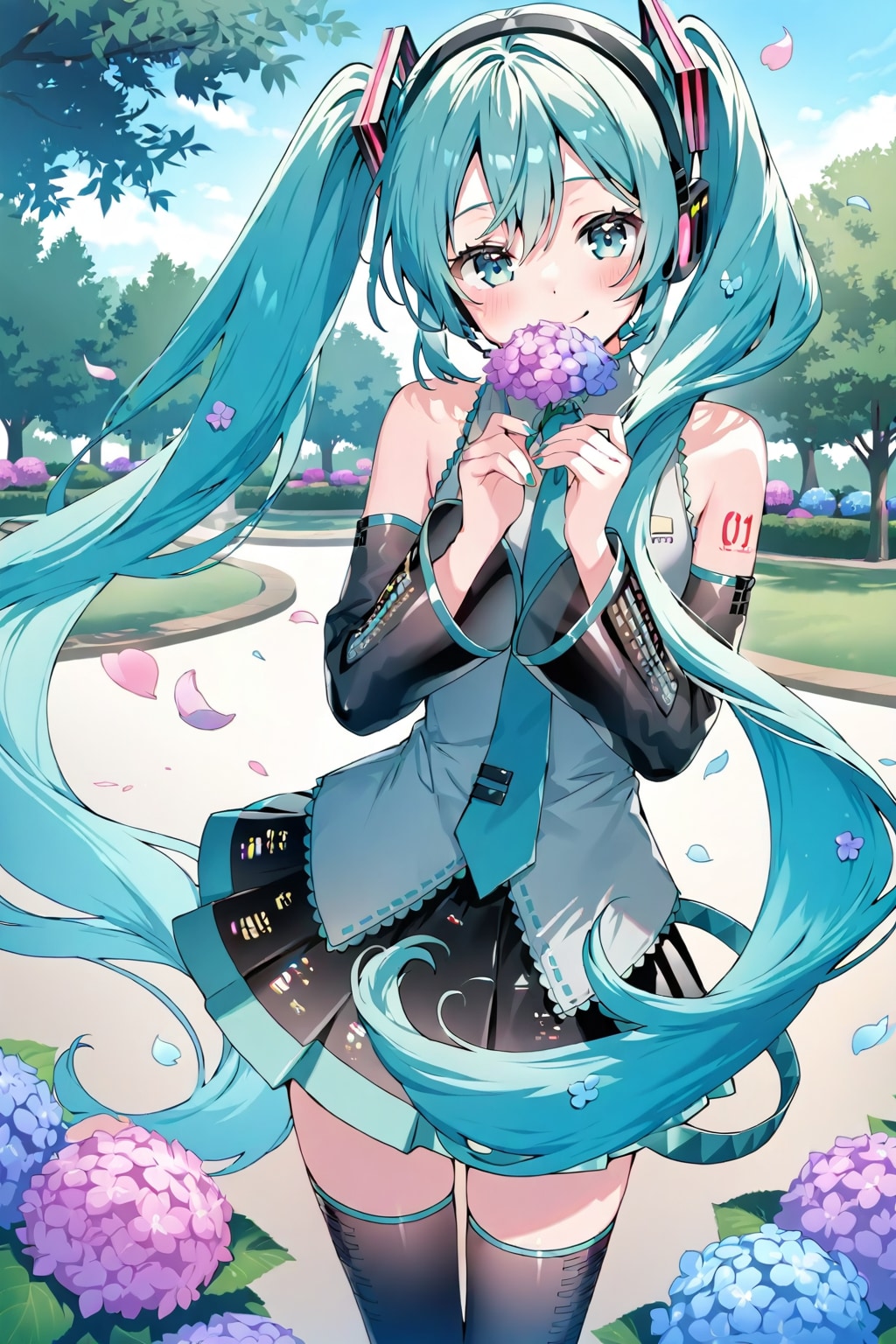アジサイよりミク
