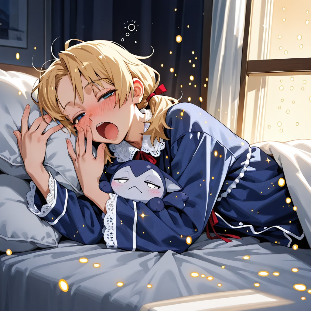 おやすみ前